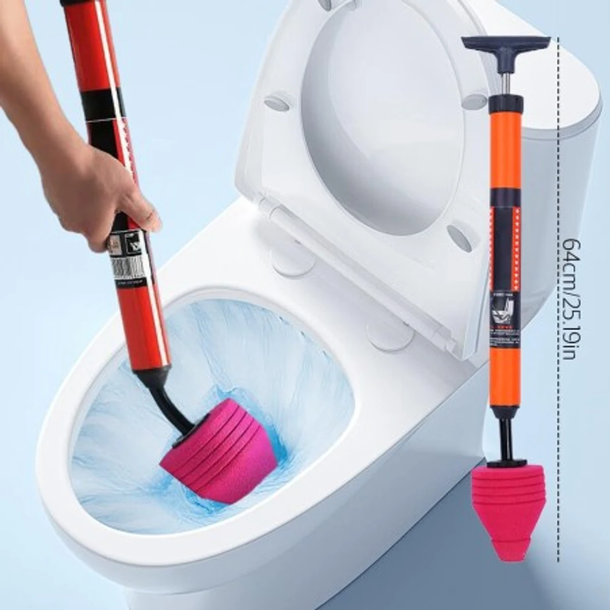 High Pressure Toilet Clog Remover