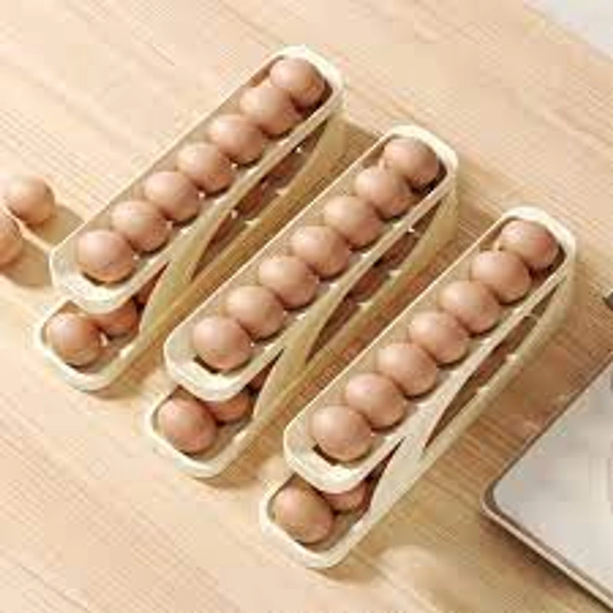 Automatic Rolling Egg Box