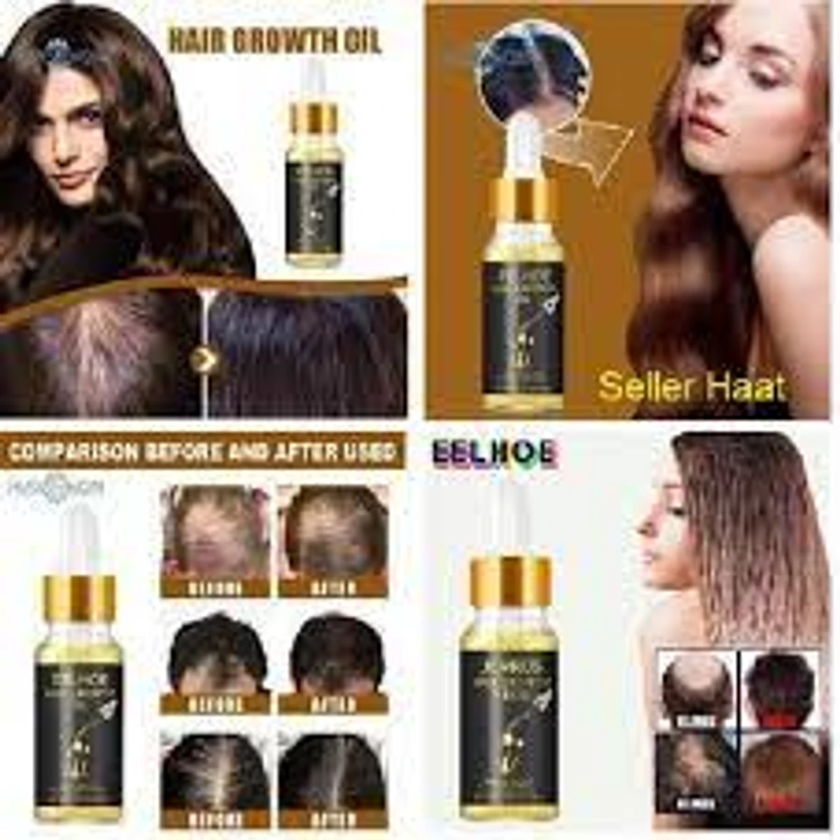 Eelhoe Hair Essential Oil for Scalp & Hair Care