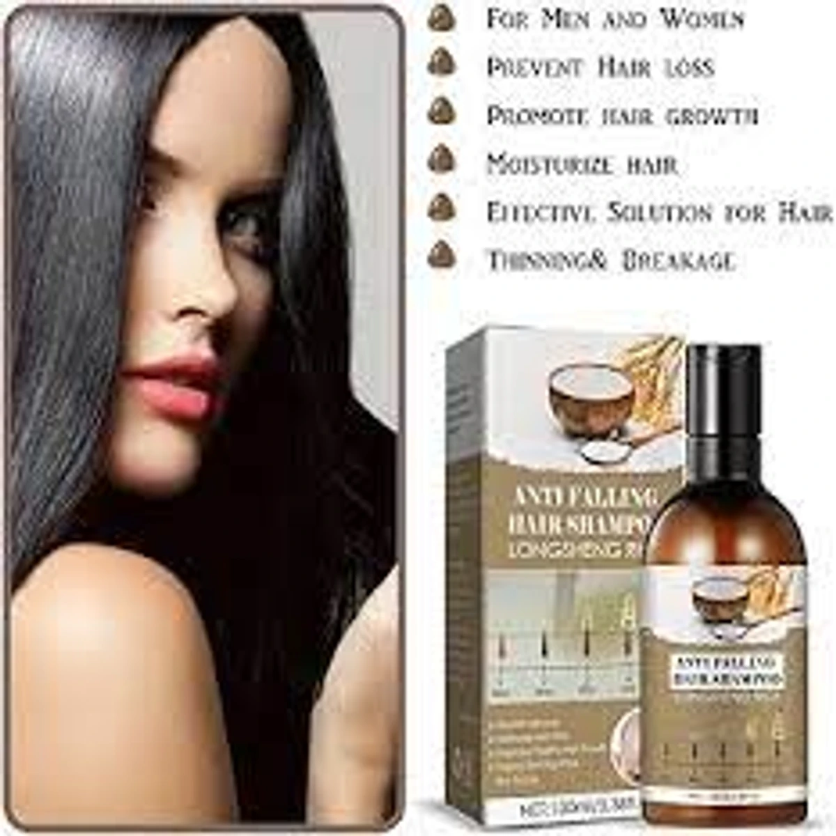 anti falling hair shampoo long sheng shampoo