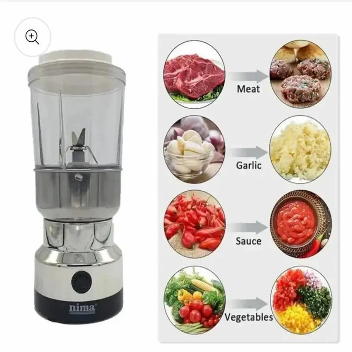 2in1 Nima Electric Grinder & Blender