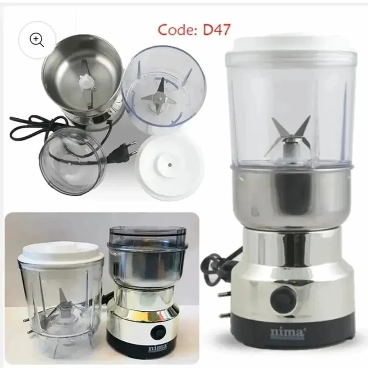 2in1 Nima Electric Grinder & Blender