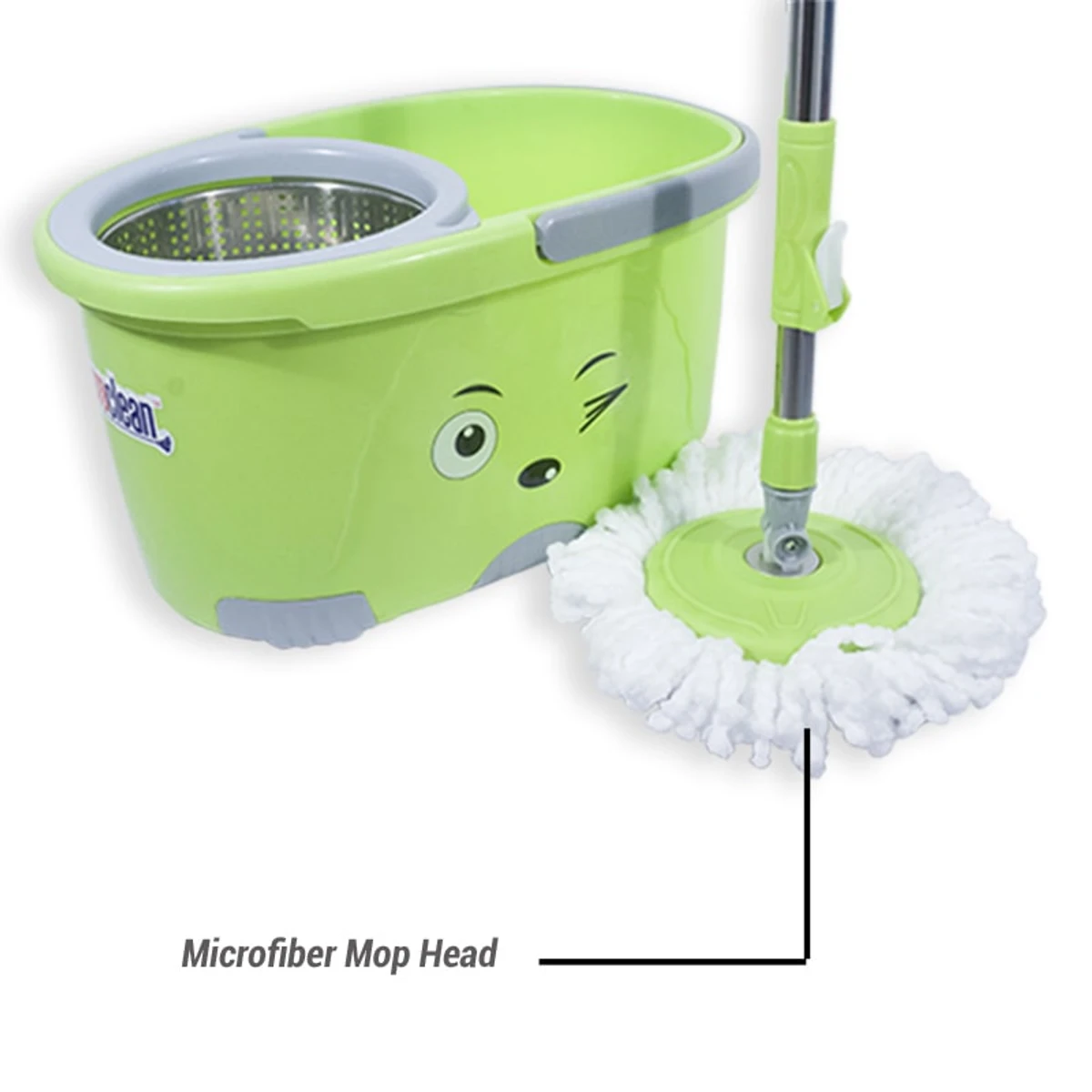 Microfiber 360 Degree Regular Rotary/Spin Mop Floor Cleaning Mop