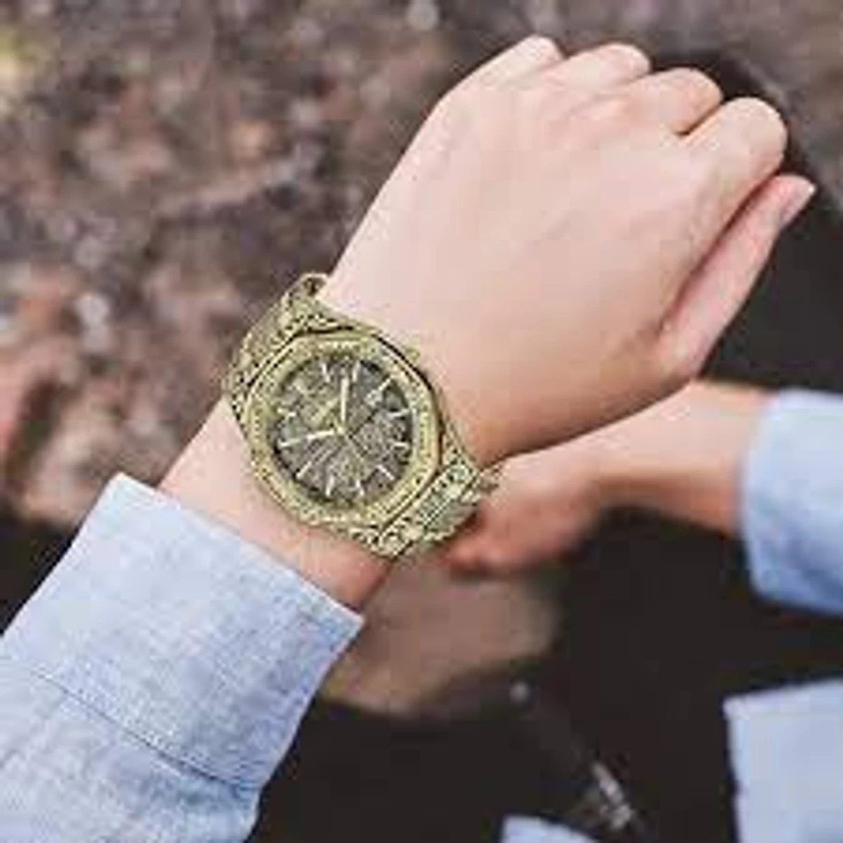 Ayatul Kusri Fashion Luxury Mens Watch