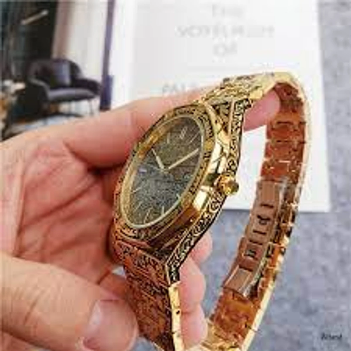 Ayatul Kusri Fashion Luxury Mens Watch