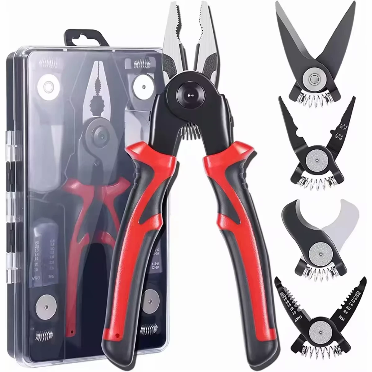 Multifunctional Replaceable Tools Set (5 In 1)