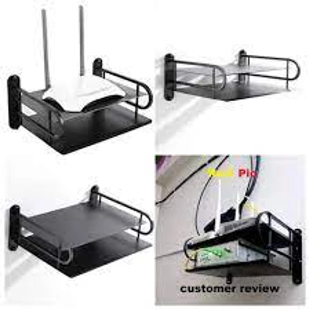 Stainless Steel Wall Mounted Router Stand