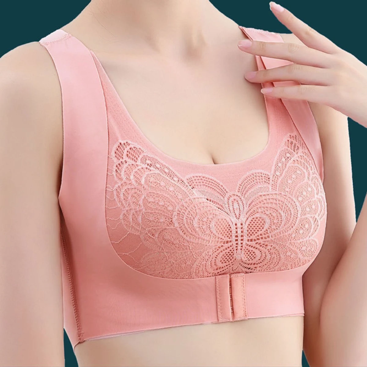 Posture Corrector PUSH up Bra for Chest Binder and Back Pain Support