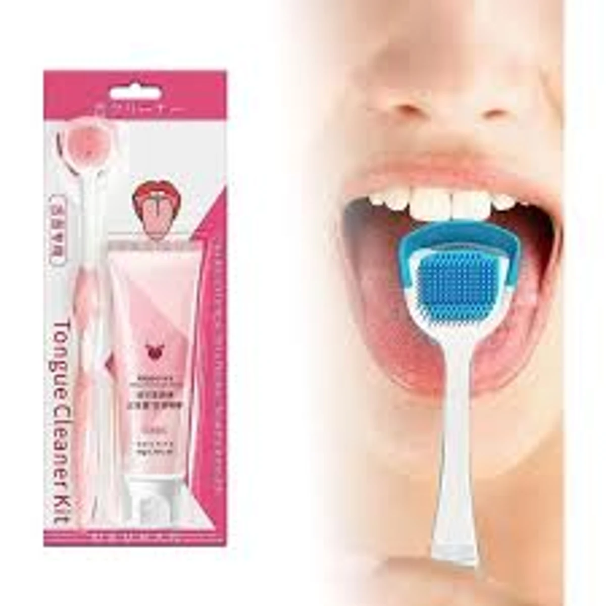 Tongue Cleaning Gel with Brush