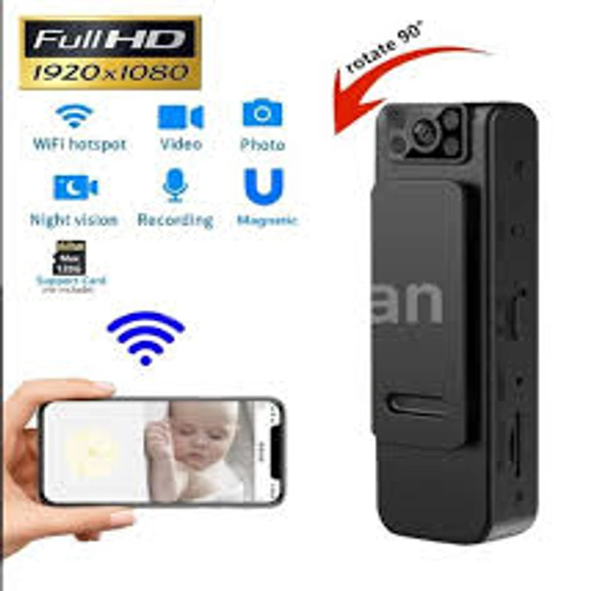 A19 DVR Body Camera HD