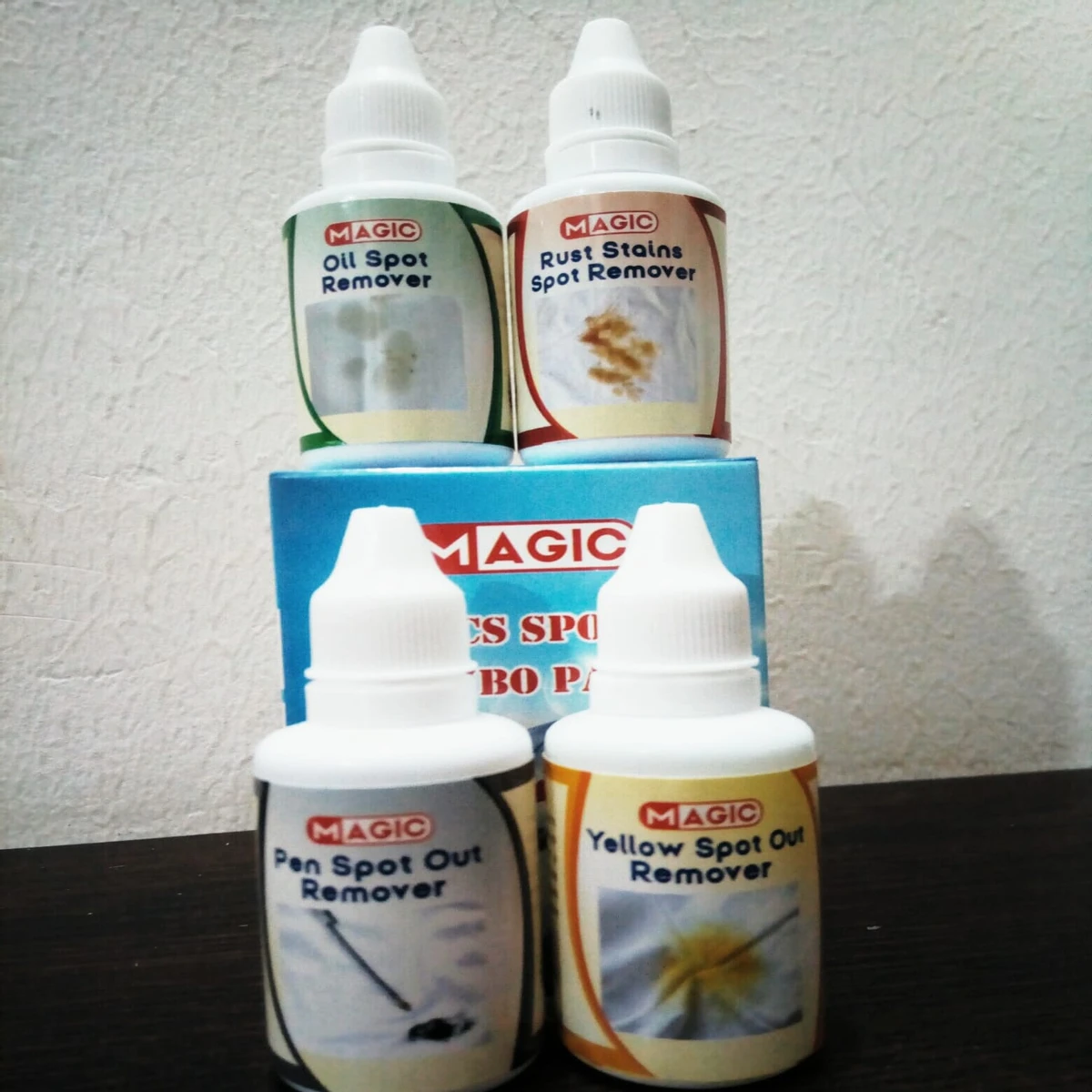 Magic Fabrics Stain  Remover ( 4 pcs )