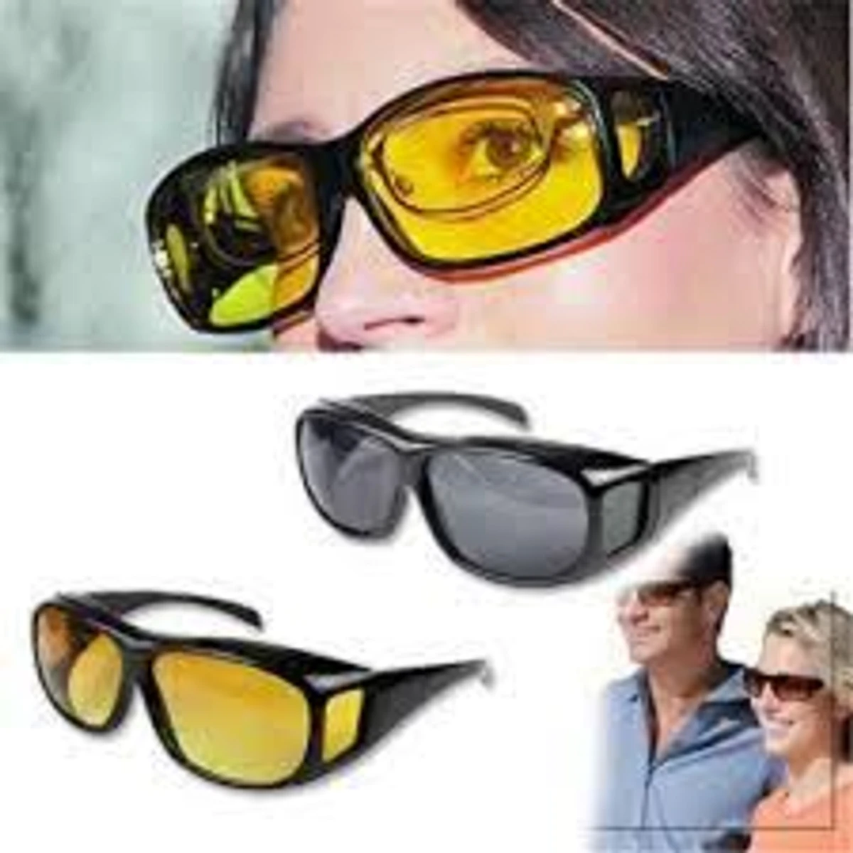 2 in 1 Night  Vision Sunglass