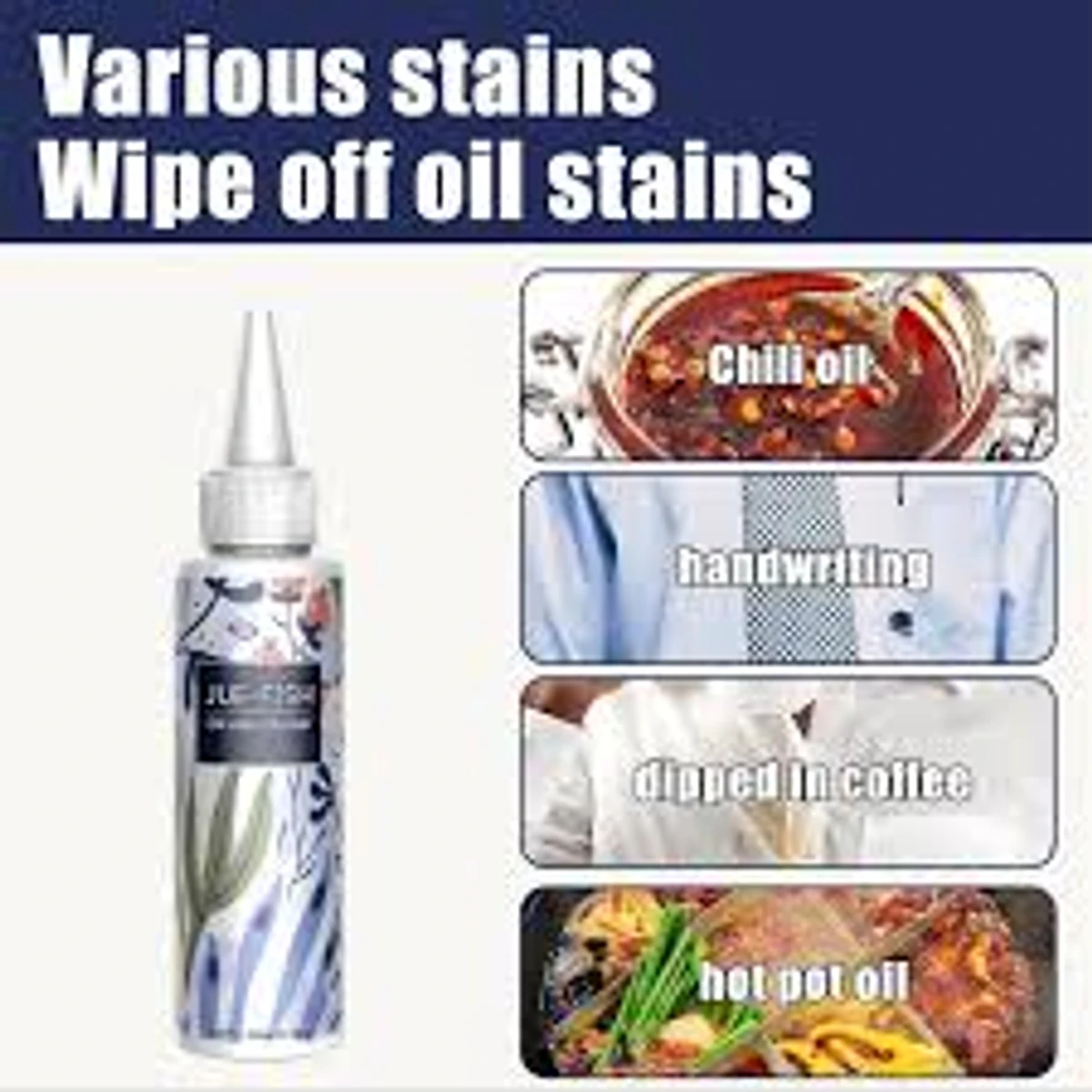 Fabric Stain Remover(শুধুমাত্র সাদা কাপড়ের জন্য)