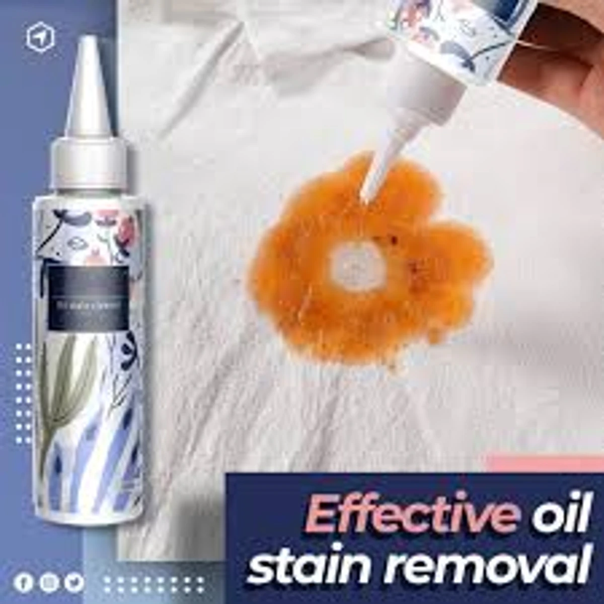 White Fabric Stain Remover